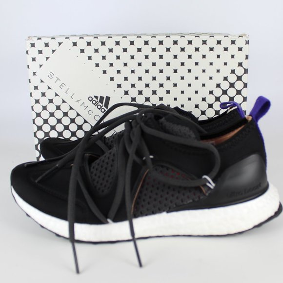 New Adidas by STELLA MCCARTNEY Ultraboost T Neoprene and Mesh Sneakers - Picture 2 of 14